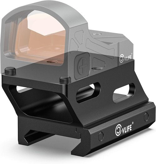 CVLIFE Red Dot Riser Mount - Reflex Sight Optic Riser Plate for Picatinny Rail | 21MM, 23MM, 25MM