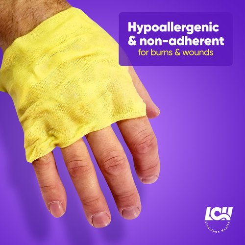 30 CT Xeroform Petrolatum Dressing – Non Stick Gauze Pads – 4" x 4" & 5" x 9" Occlusive Dressing – Fine Mesh Sterile Petroleum Gauze Dressing for Wound Care, Burns, Lacerations, & Skin Grafts