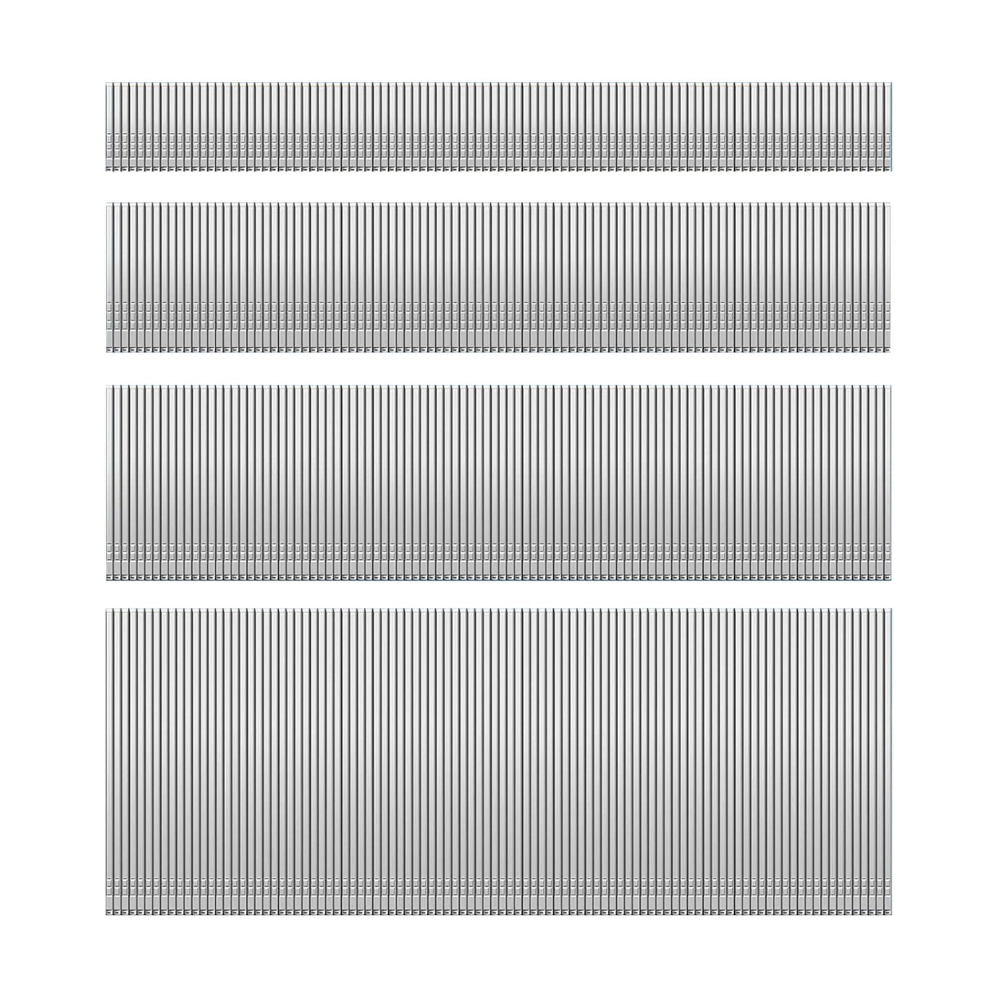 HW HAMWOO 18 Gauge 304 Stainless Steel Brad Nails,18 GA Nail Gun Nails Assorted, Suitable for Most Brand of 18 Gauge Pneumatic and Electric Brad Nailer(2",1-1/4",1",5/8")