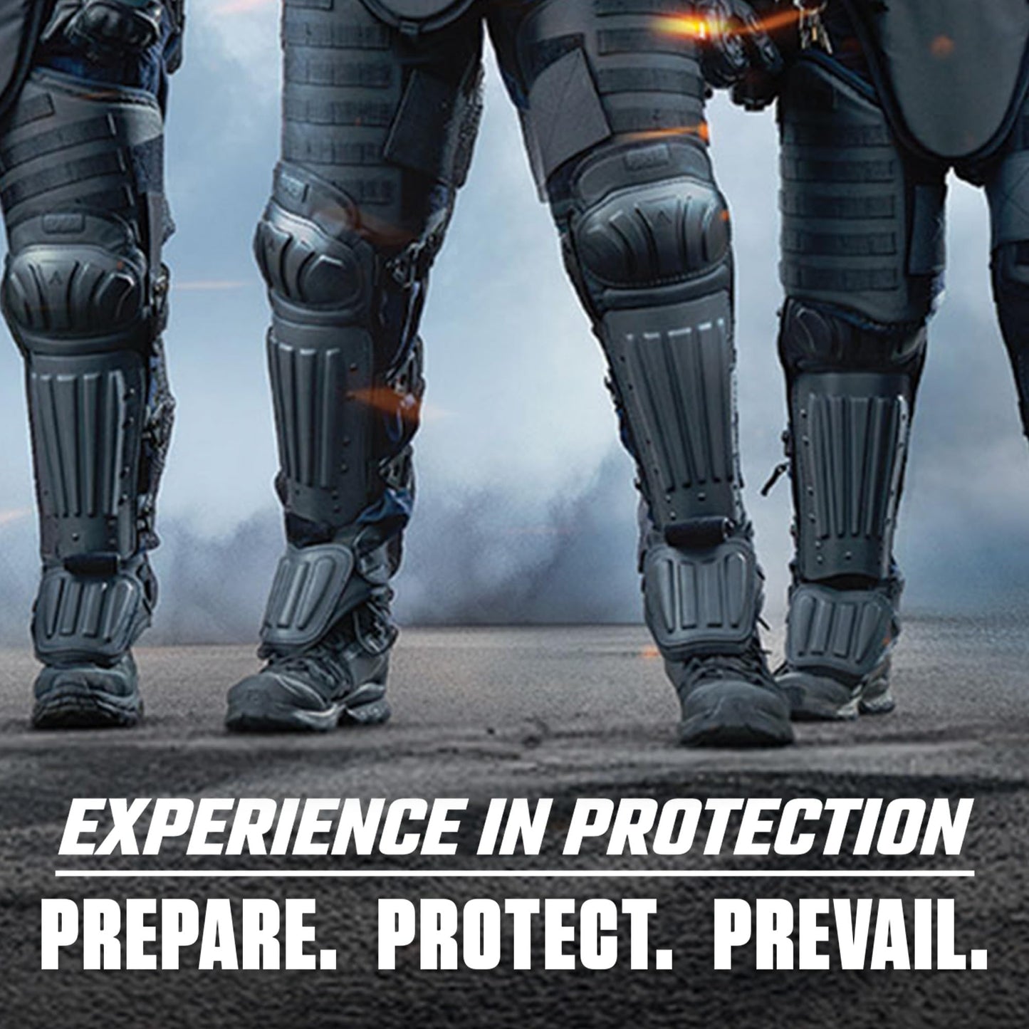 Damascus Gear: US Made D-Flex Knee & Shin Guards - Shock Absorbing, Maximum Protection, Adjustable (X-Large)