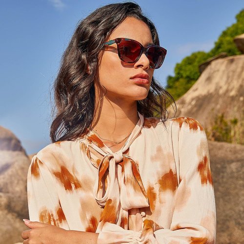 CARFIA Polarized Sunglasses for Women - UV Protection & Retro Italian Design | Stylish Driving Shades