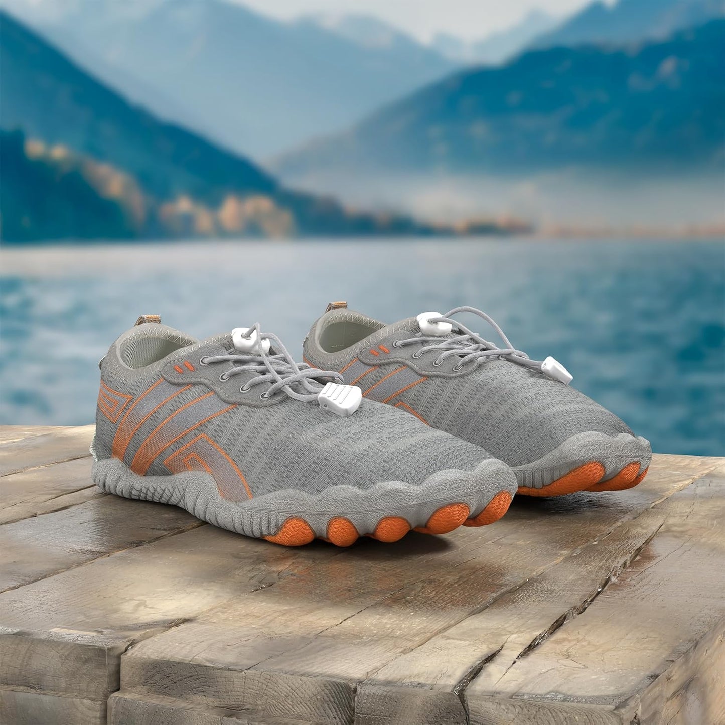 Skiennix Water Shoes - Quick-Dry Barefoot Aqua Shoes for Men & Women | Ideal for Beach, Pool, Hiking, and Yoga