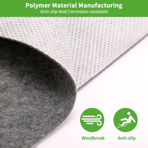 10L0L Golf Cart Parking Garage Mat (8.85' x 5.0' Ft) - Oil Absorbent, Waterproof, Slip-Resistant Garage Floor Mat for Yamaha, Club Car, EZGO, ATV, UTV and Motorcycles