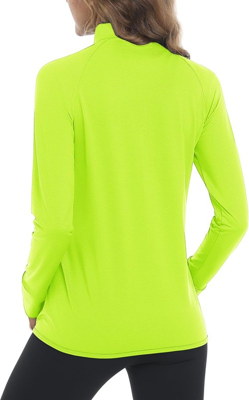 MAGCOMSEN Women's Lightweight Athletic Jacket - UPF 50+ Sun Protection, Full Zip, Long Sleeve, Hiking | Outdoor Pockets