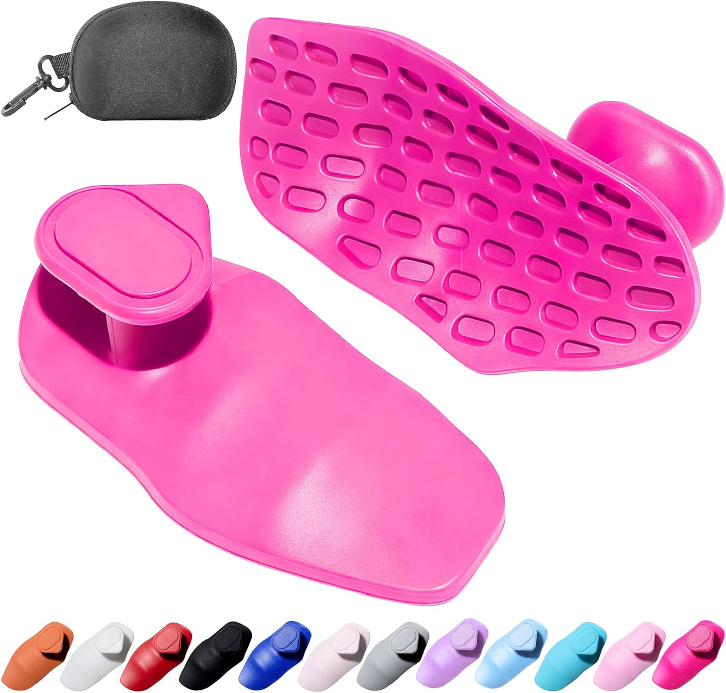 Ryptfit Silicone Gym Grips - Anti-Slip Weight Lifting Gloves for Men & Women | Perfect for Barbell & Pull-Ups