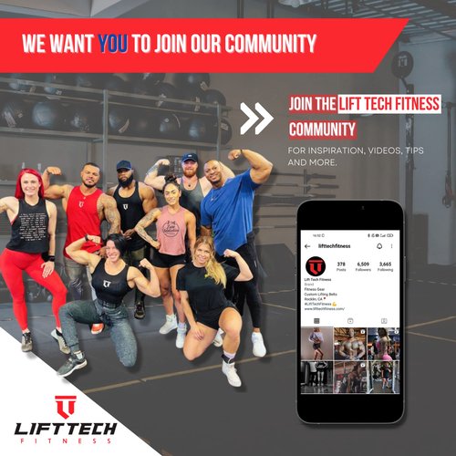 Lift Tech Fitness Weight Lifting Straps for Men & Women - Cotton Gym Straps for Weightlifting, HIIT, Strength Training - Pull up & Deadlift Straps - Black, One Size