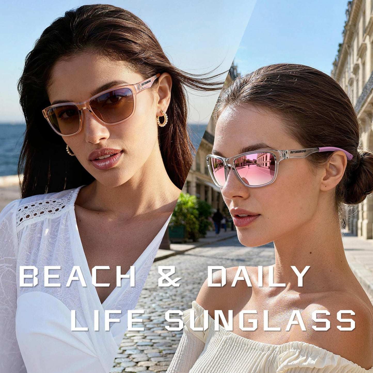 Polarized Running Sunglasses Womens Mens Sun Glasses for Fishing Golf UV400