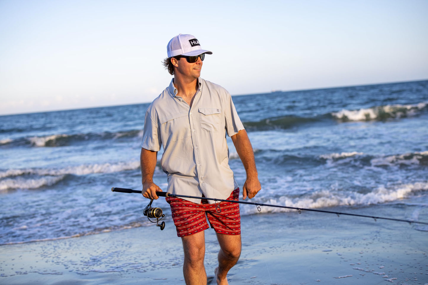 Tide Point Solid Short Sleeve Shirt, Button Down for Men