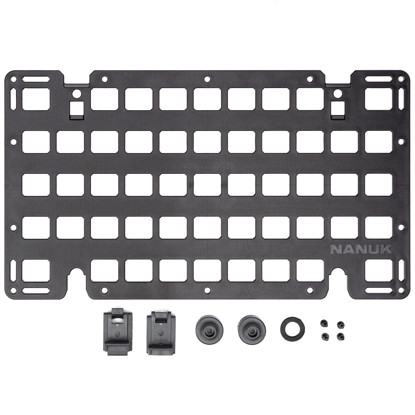 Nanuk Molle Panel Kit for 935 Case with Lightweight Resin Construction, Easy Installation, and Molle Accessory Compatibility (Black)