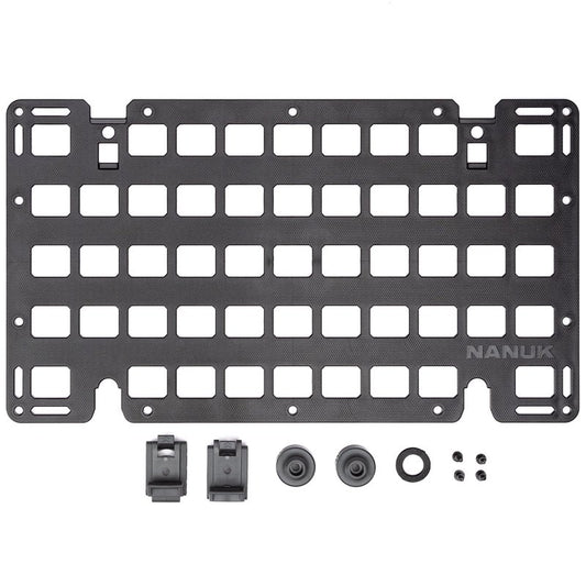 Nanuk Molle Panel Kit for 935 Case with Lightweight Resin Construction, Easy Installation, and Molle Accessory Compatibility (Black)