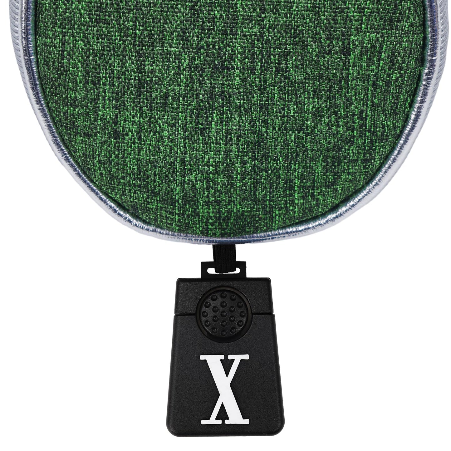 Andux 4pcs/Set Nylon Golf Wood Club Head Covers 460cc Driver Covers with Long Neck Green
