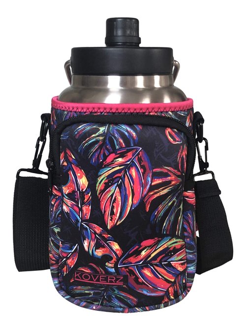 Koverz One Gallon Jug Carrier, Compatible with Yeti & RTIC One Gallon Jugs - Tropics