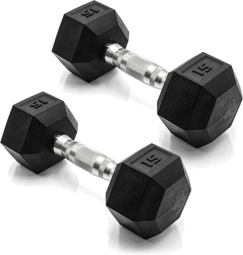 CAP Barbell Coated Dumbbell Weights - Versatile Pairs & Sets for Home Gym Workouts