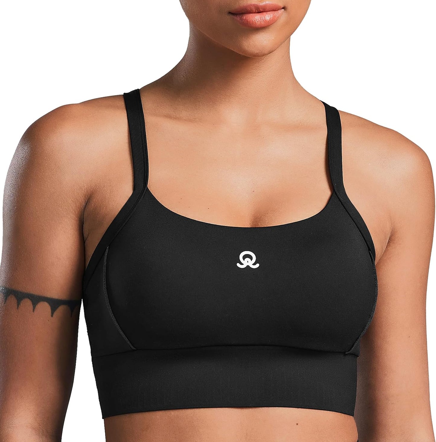 Skiennix Medium Impact Sports Bra - Y-Back Design with Removable Pads | Sizes XS-XXL