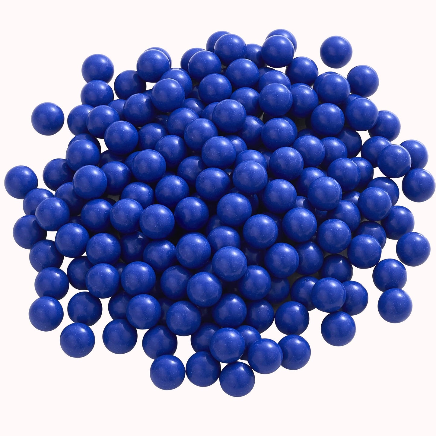 200 X 0.43 Cal Solid Nylon Balls for Home Defense, 43 Caliber Plastic Ammo Projectiles for Target Shooting, Self Defense and Plinking(Blue)