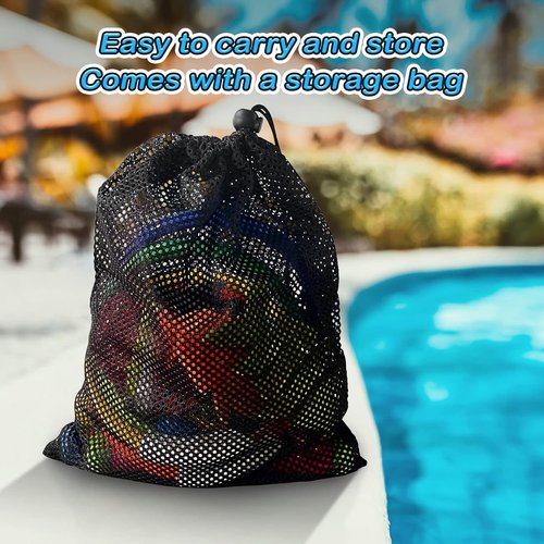 Jasonwell Pool Diving Toys - 31 PCS Fun Swimming Pool Games with Rings, Sticks & Treasures for All Ages