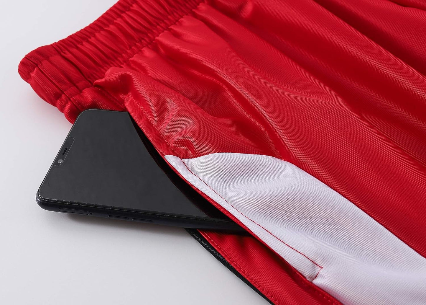 Abovewater Men's Basketball Shorts - Deep Pockets & Drawstring for Running and Gym Training