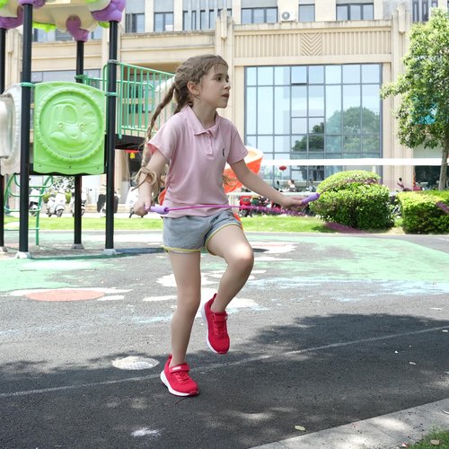 Boyuwarm Kids Athletic Tennis Shoes, Lightweight Running Sneakers, Non-Slip Sport Shoes, Boys Girls (Red, Big Kid, 1, Numeric, US Footwear Size System, Medium)