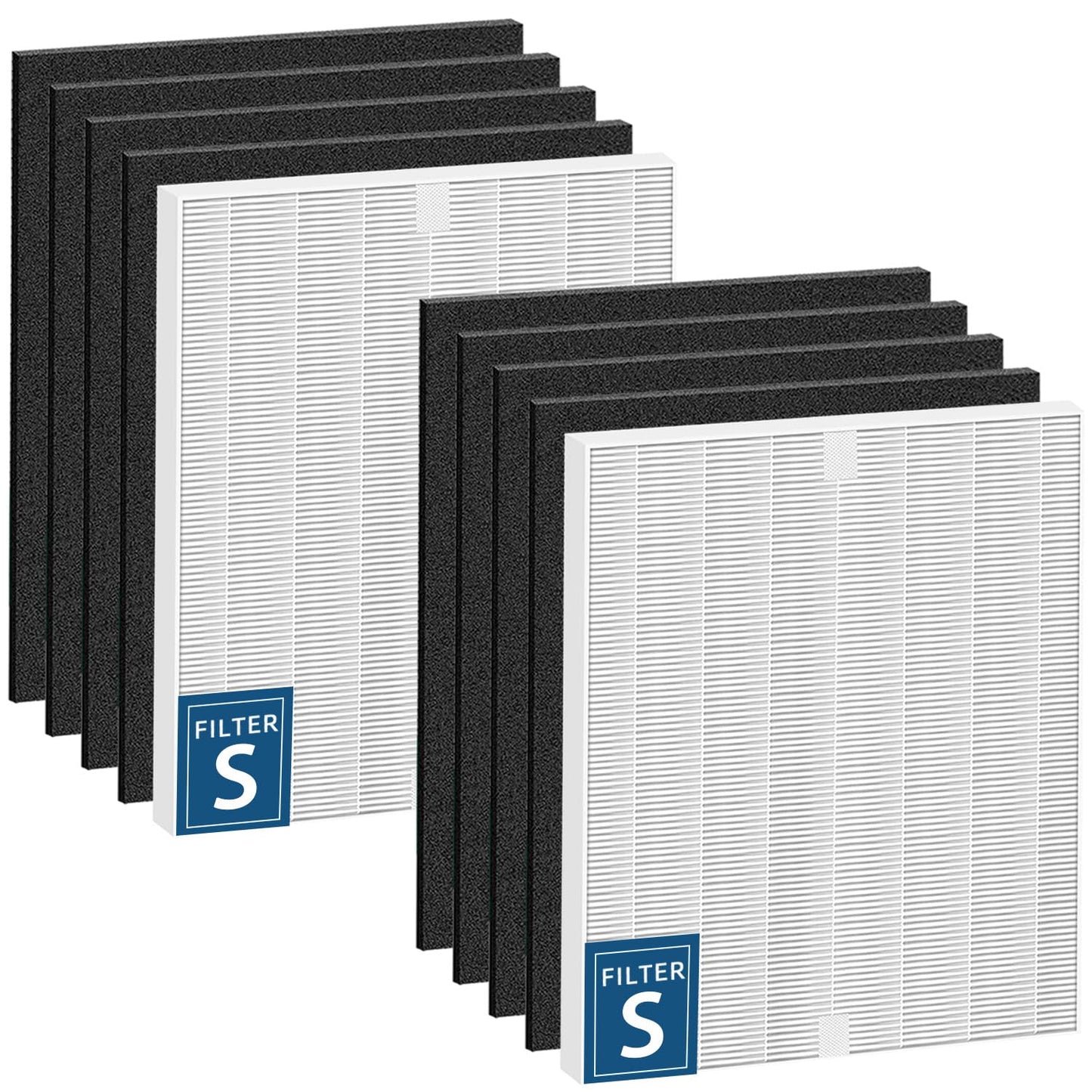 Amboseli 10 Pack C545 H13 HEPA Replacement Filter S Compatible with Winix C545 Air Purifi-er, Replaces Part 1712-0096-00 and 2522-0058-00