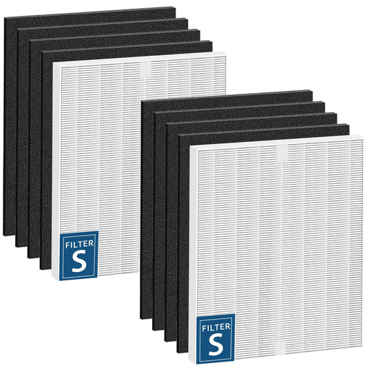 Amboseli 10 Pack C545 H13 HEPA Replacement Filter S Compatible with Winix C545 Air Purifi-er, Replaces Part 1712-0096-00 and 2522-0058-00