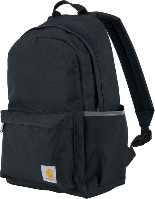 Carhartt 21L Classic Laptop Backpack - Water-Resistant Design with 15" Laptop Sleeve | Black