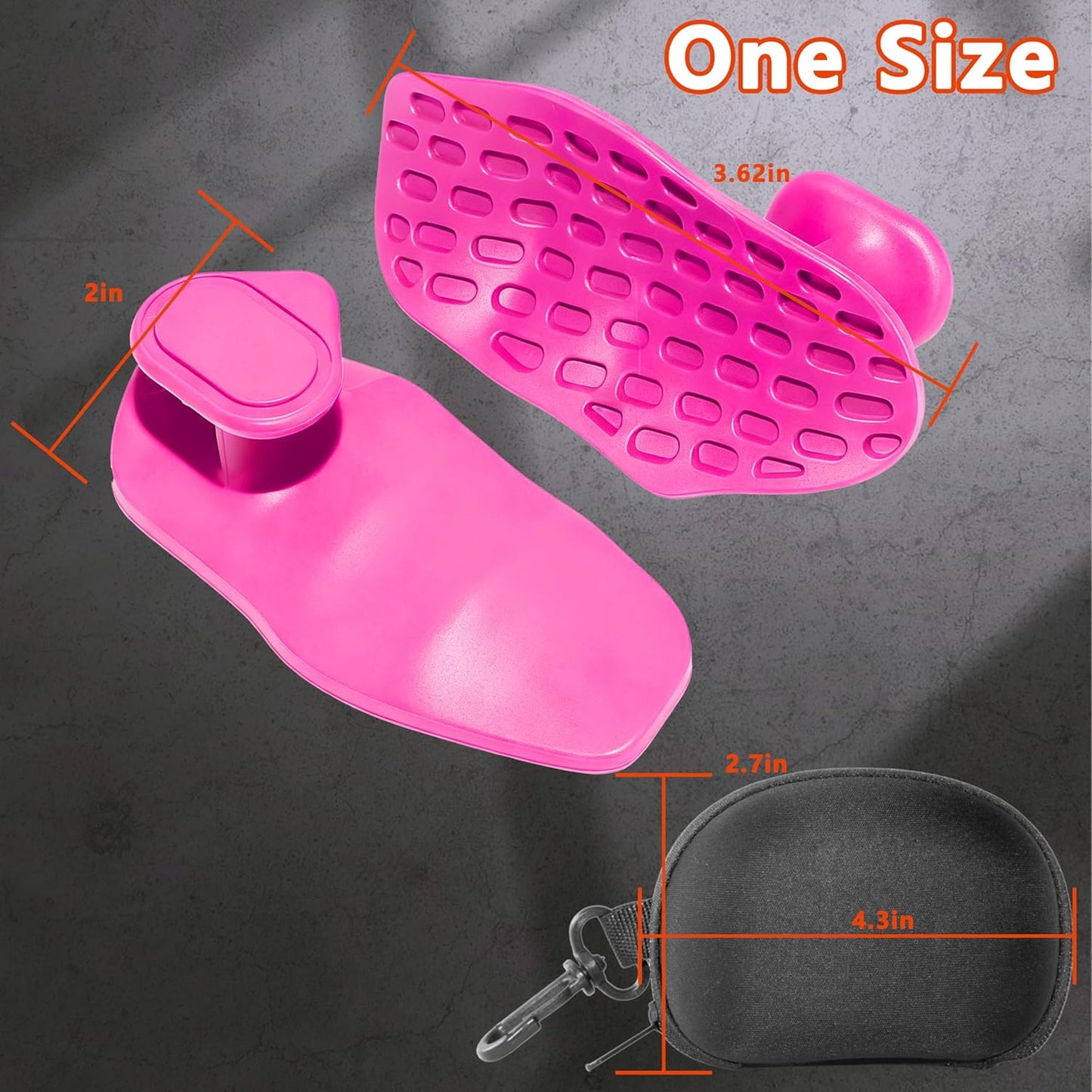 Ryptfit Silicone Gym Grips - Anti-Slip Weight Lifting Gloves for Men & Women | Perfect for Barbell & Pull-Ups