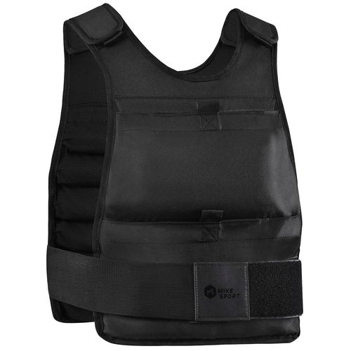 M Mike Sport Adjustable Weighted Vest Men 13-22lbs Body Weight Vests Fast Adjust Weight Vest for Women Workouts Equipment for Strength Training Running (Adjustable 13~22LB)