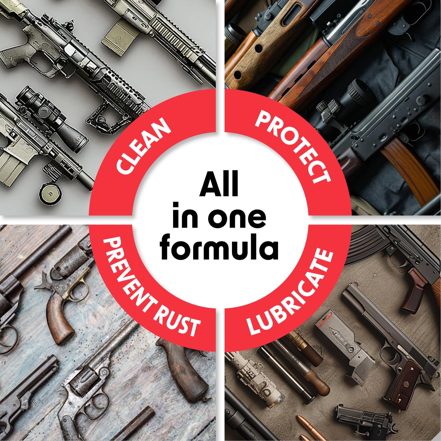 Erez Tactical Gun Cleaning Supplies: 120 Gun Cleaning Wipes, 5"x7" CLP Gun Cleaner Lubricant - Clean, Lubricate, Protect - MIL-PRF-32033 (NATO O-190) Field & Range Gun Cleaning Cloth