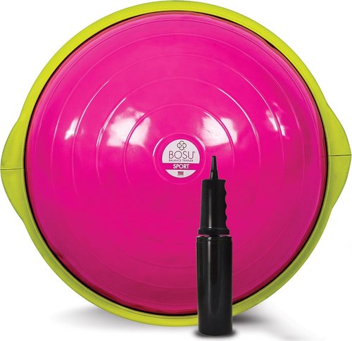 Bosu Sport Balance Trainer - Compact Travel Size for Enhanced Stability and Strength