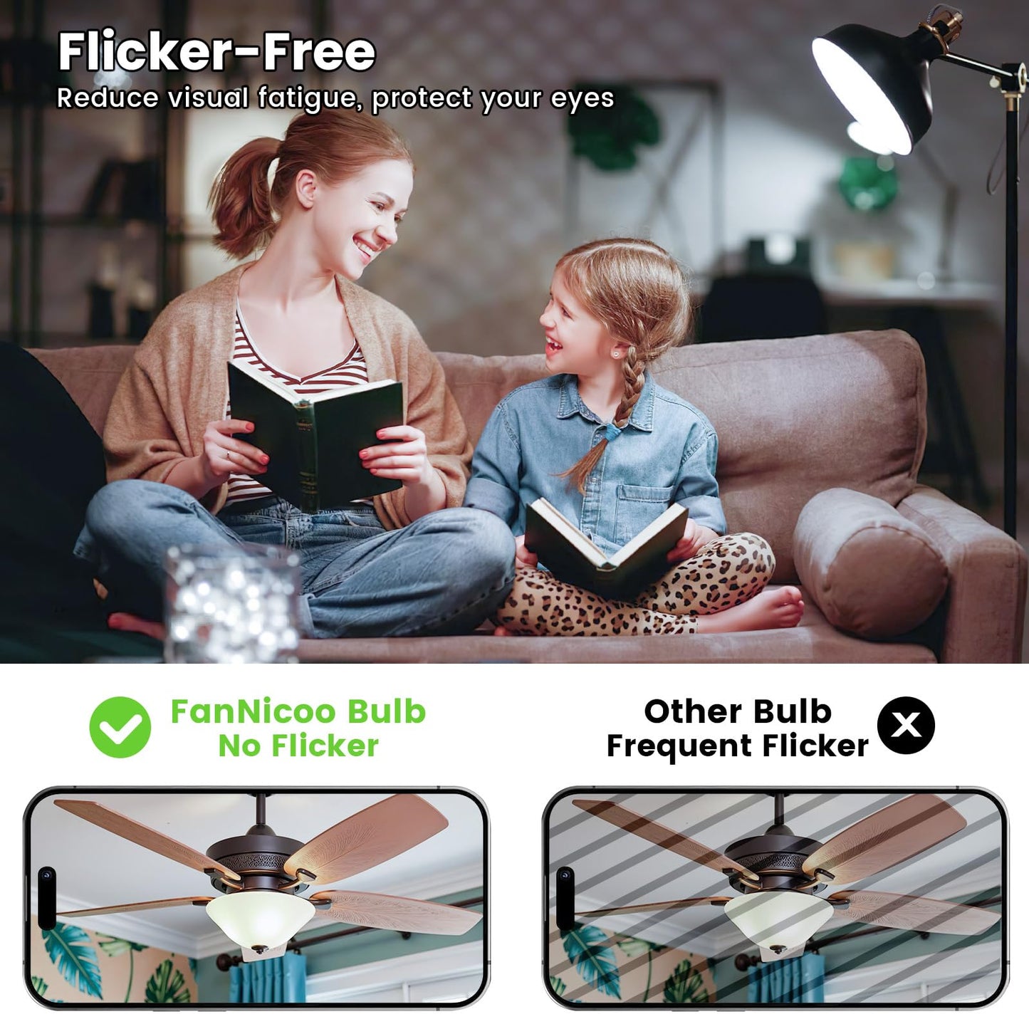 E12 LED Bulb 100w Equivalent 1200lm 6000K Led Candelabra Bulbs Cool Daylight White 10W T6 C7 Candle Light Bulbs for Ceiling Fan Pendant Lighting Salt Lamp Non-dimmable(5Pack)