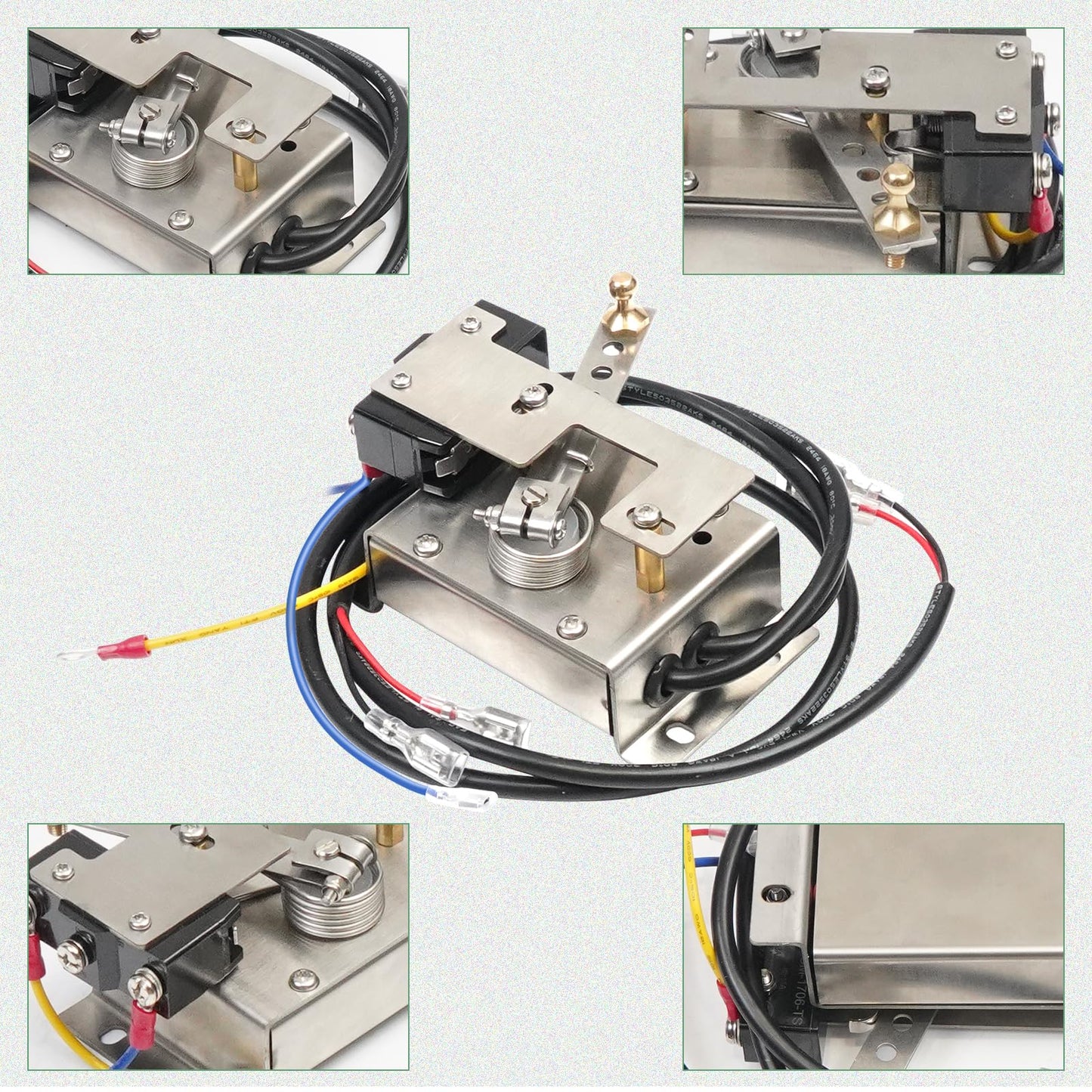 Dexepe Pot Box Potentiometer Throttle EV with Micro Switch Compatible with EZGO Marathon 1990-1994 Electric Golf Cart Replace 27094G01 27094-G01IC 27094-G01 25399-G1 25399G1 25267-G2 25267G2