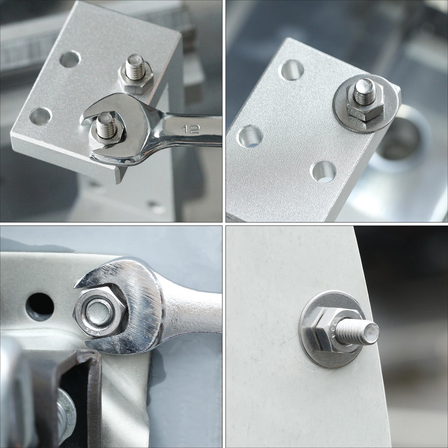 Mr. Pen 405 pc Stainless Steel Hex Nut Assortment, 1/4-20, 3/8, 5/16, 10-32, 5/16-18, 6-32