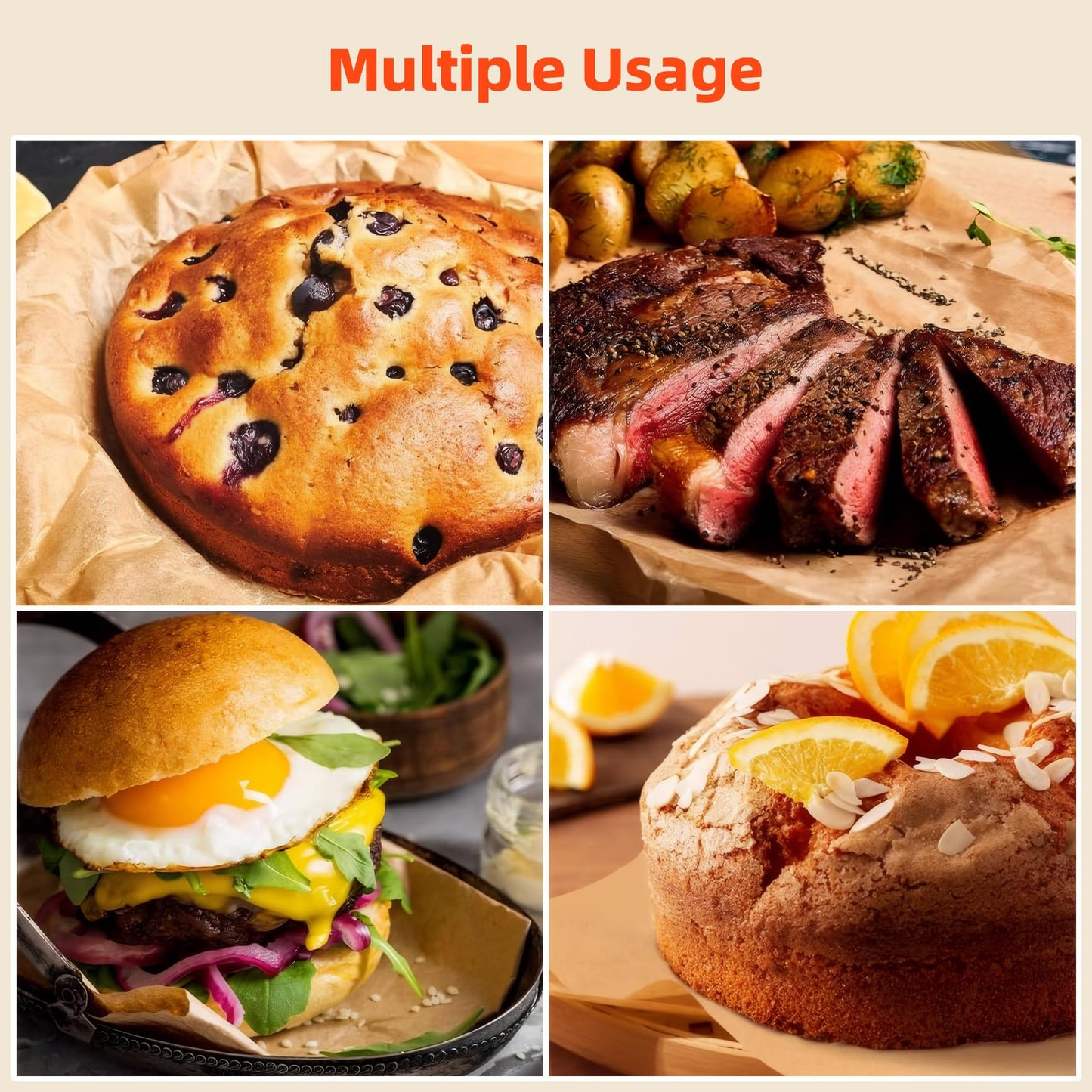 Air Fryer Paper Liners Compatible with Emeril Lagasse French Door 360 air fryer, 100 PCS Small Size Parchment Paper Disposable Square Parchment Paper Sheets, Accessories for Emeril Lagasse air Fryer