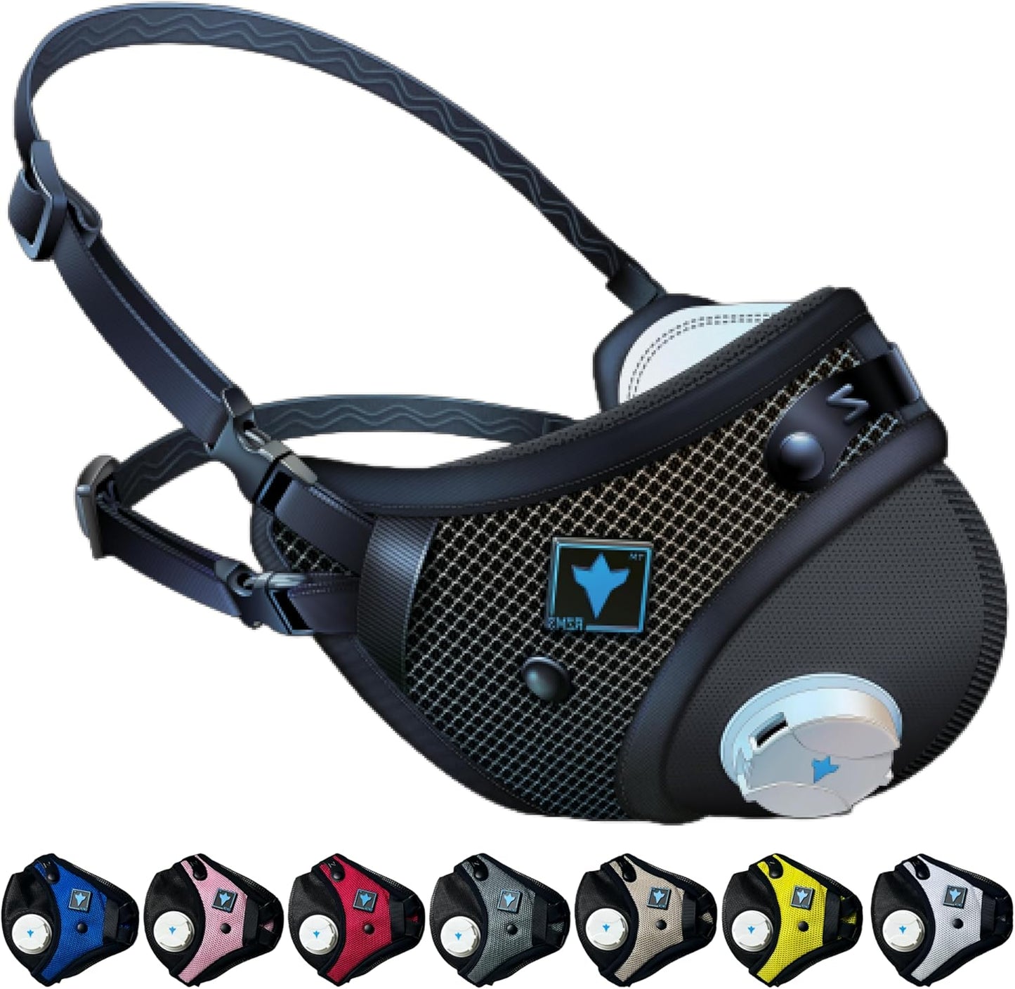 RZ Mask RZM3 - Advanced Dust Mask with 99.8% Filtration, Anti-Fog, 360° Seal