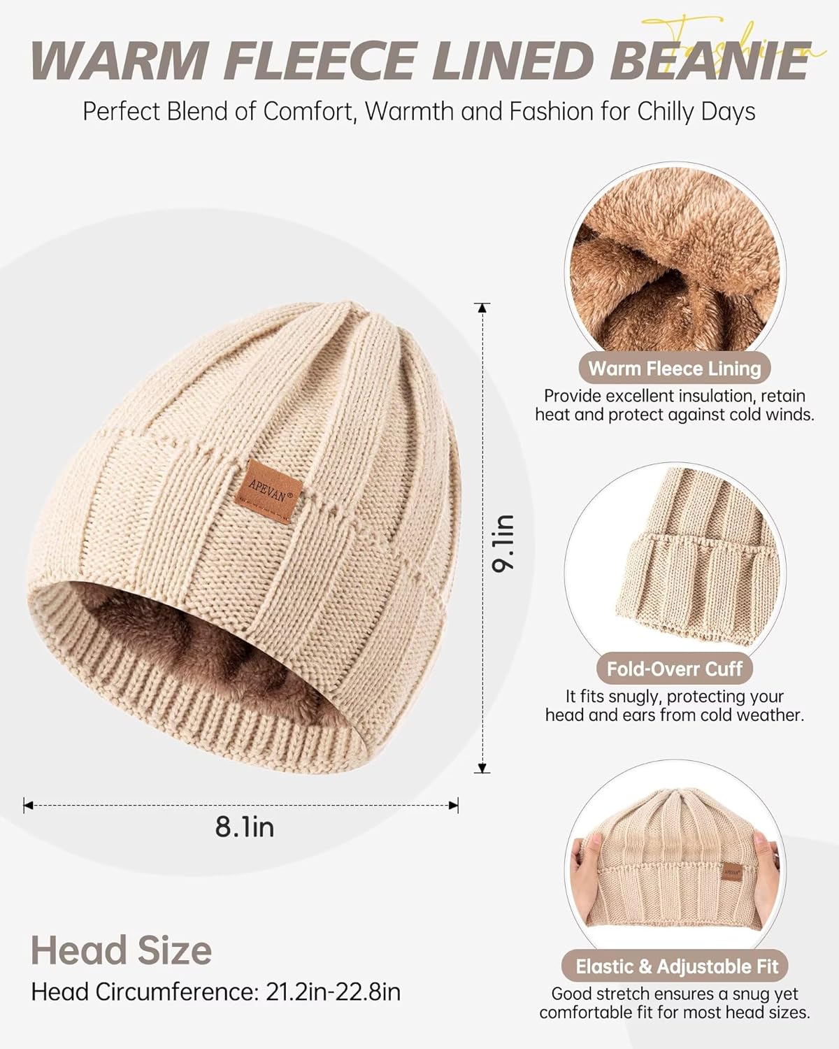 Regine Switzerland Winter Hat, Gloves, Scarf & Earmuffs Set - Fleece Lined, Touchscreen, 4-in-1 Gift