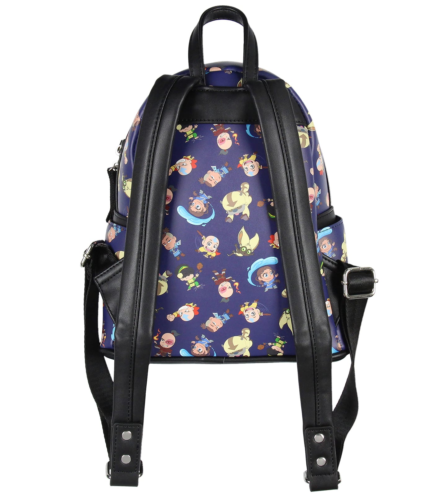 INTIMO Nickelodeon Chibi Avatar The Last Airbender Characters Aang Zuko Katara Appa Toph Sokka Mini Backpack 10"