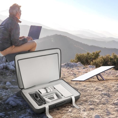 LUCMO Starlink Gen 3 Case Travel Portable Protective Carrying Case Organizer Bag, Easy to Carry for Outdoor Camping and RV Trips