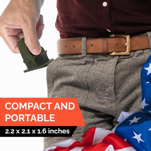 EZMAGLOADER Magazine Loader for Springfield XD & Hellcat 9mm - Effortless Loading | Comfortable Grip & Thumb Relief