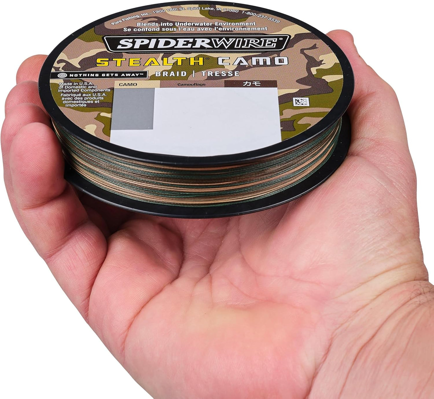 SpiderWire Stealth Braid Fishing Line - Durable, High-Performance, 30lb Test, 150 Yards