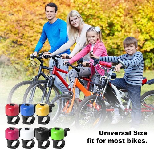 Classic Mini Bike Bell - Loud Melodious Sound | 2 Pack for Kids & Adults, Perfect for Road & Mountain Bikes