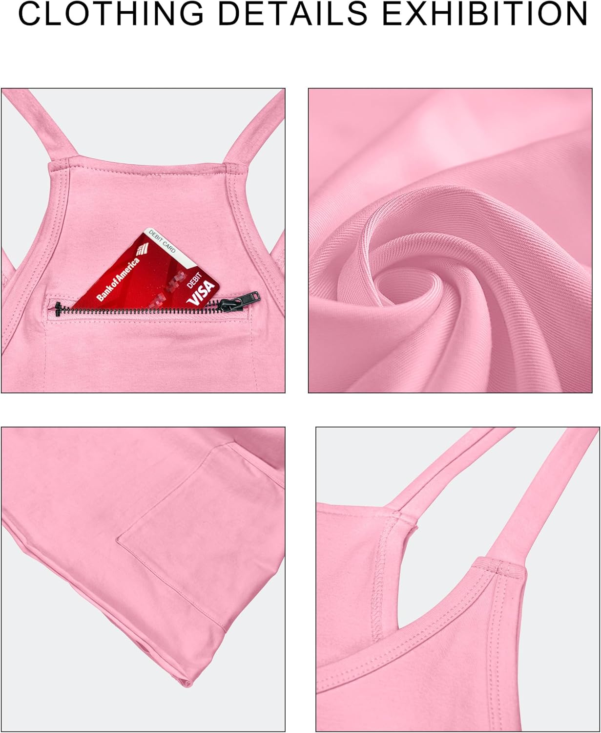 VIUTIL Women's Athletic Dress - Built-In Shorts & Spaghetti Straps | Hot Shot Mini Tennis Romper for Summer 2026