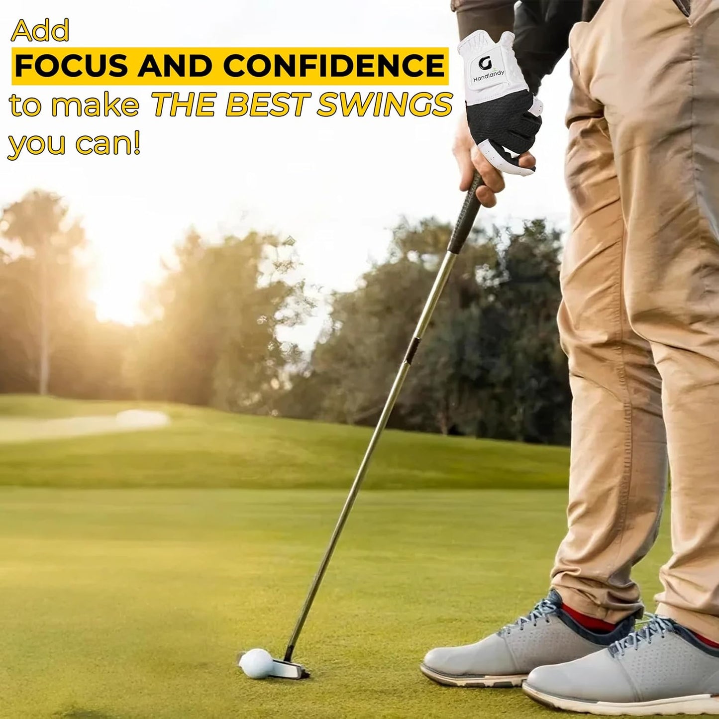 AIGEVTURE Golf Gloves - Premium Performance for Men & Women | Luxurious Palm Material for Superior Feel