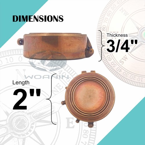 WOANIN Son Gift, Mom to Son Compass, to My Son Love Mom – Mother to Son Gifts/Dad to Son - Graduation Day Gifts fSon Birthday Gifts - Confirmation (Mom to Son Compass)