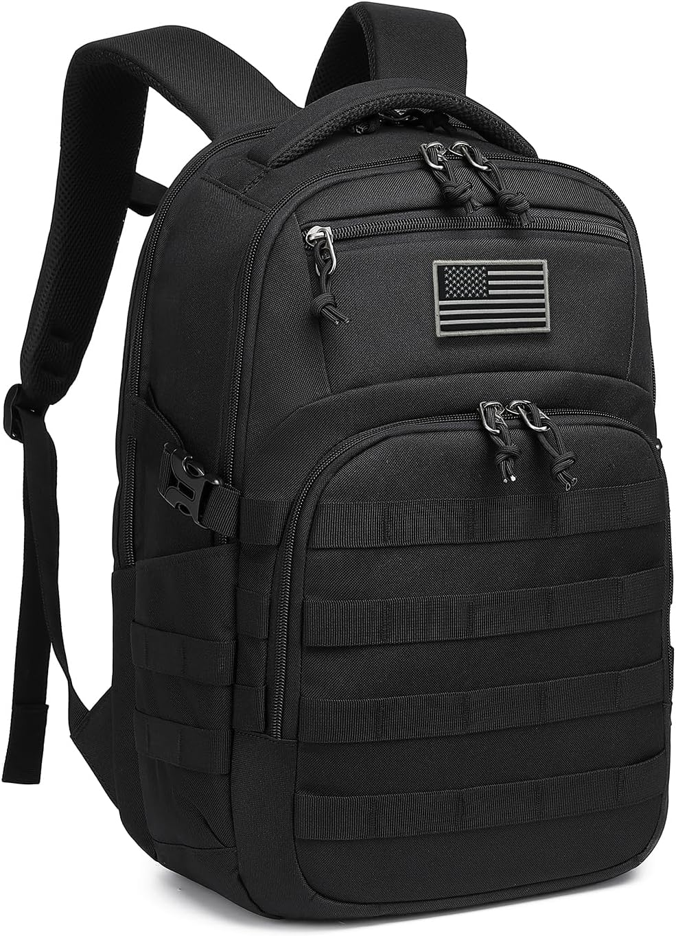 Wotony Tactical Backpack - Compact Military Assault Bag for Men | Black Color
