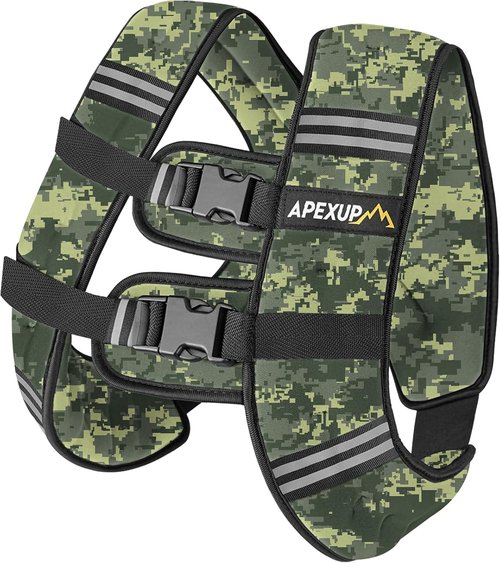 APEXUP Weighted Vest - Versatile Workout Gear for Men & Women | Ideal for Strength Training & Running