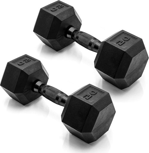 CAP Barbell Coated Dumbbell Weights - Versatile Options in Pairs & Sets for Home Workouts