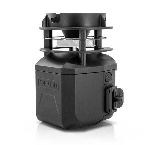 Moultrie Pro Hunter III Deer Feeder Kit - Quicklock Adapter Fits Most Flat Bottom Hoppers - Digital Timer System with 10 Daily Feed Times - Moultrie Connect Bluetooth