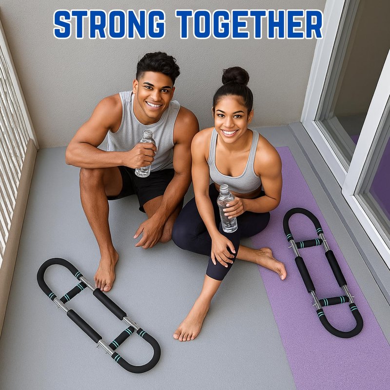 Zentro Cart Twister Arm Trainer for Men & Women(40- 130 lb), 3 Adjustable Arm and Chest Trainer, Chest Exercise Workout | Home Gym Calisthenics Equipment for Full Body.