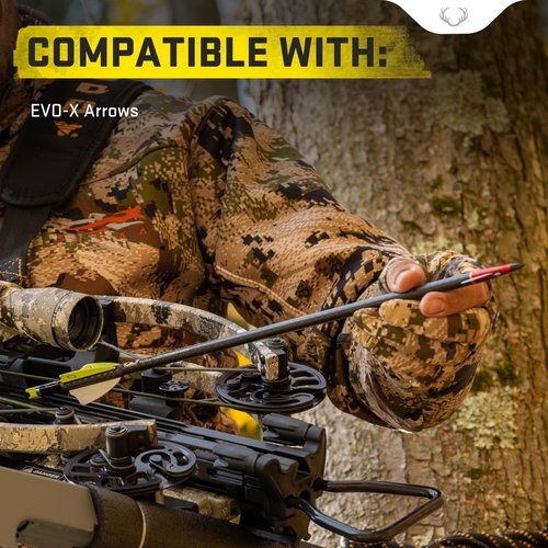 TenPoint Crossbow Arrow Insert, .297 Inside Diameter - Pack of 12 - Compatible with EVO-X Arrows