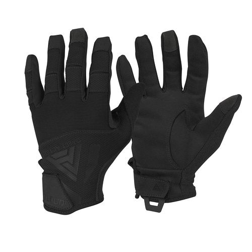 Direct Action Hard Gloves Black XLarge, Military Style, Touch Screen Compatible